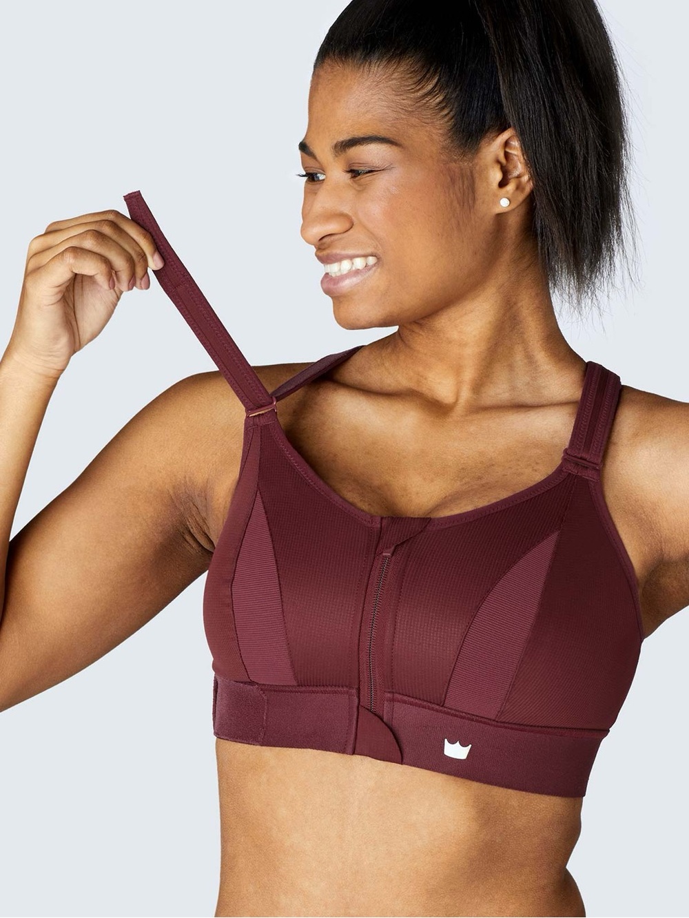 SHEFIT Ultimate Sports Bra -‎ Wine
